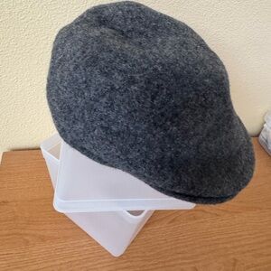 Dockers Gray Wool Flat Cap